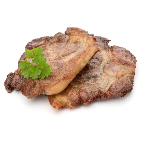 Carne de porco frita cozida — Fotografia de Stock