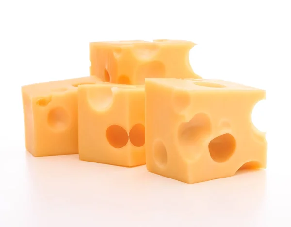 Darab sajt, fehér — Stock Fotó