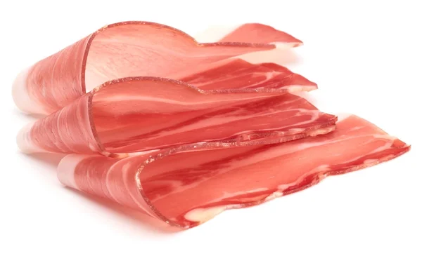 Italiensk prosciutto crudo eller jamon — Stockfoto