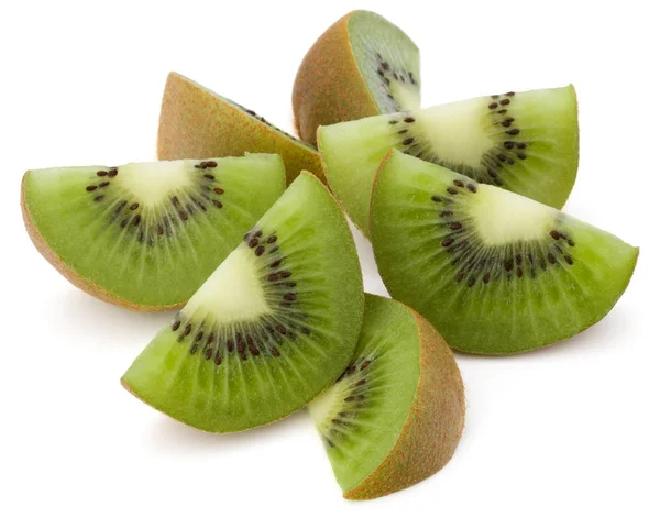 Kiwi in Scheiben geschnitten — Stockfoto