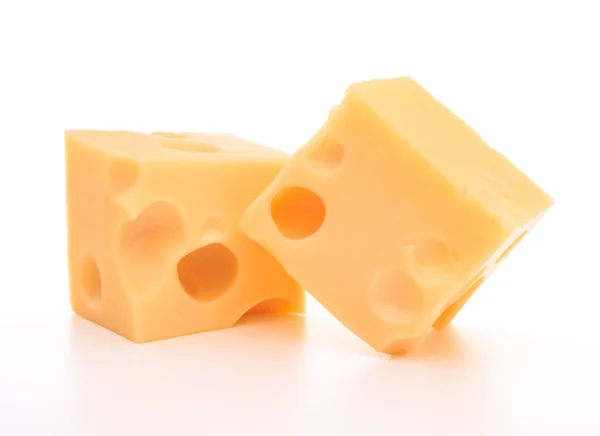 Kawałki sera białego — Zdjęcie stockowe