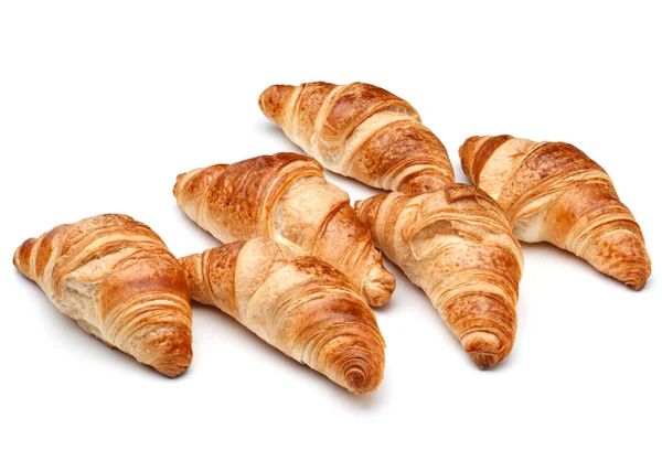 Croissants or  crescent rolls — Stock Photo, Image