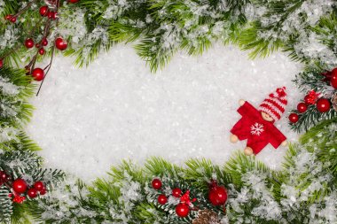 Oyuncak ve kopya alanı ile Noel sınır