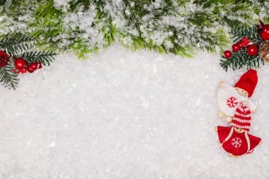 kopya alanı ile Noel sınır