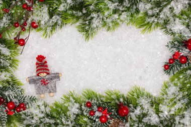 kopya alanı ile Noel sınır