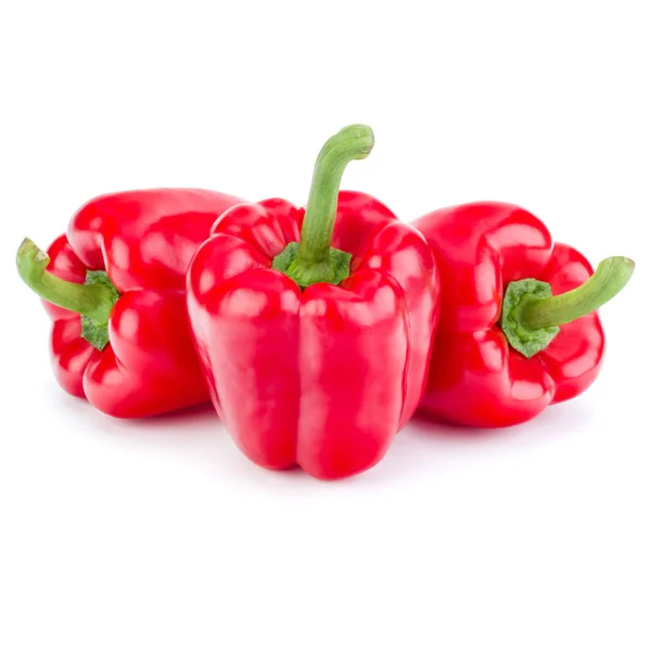 Zoete Paprika Geïsoleerd Witte Achtergrond — Stockfoto