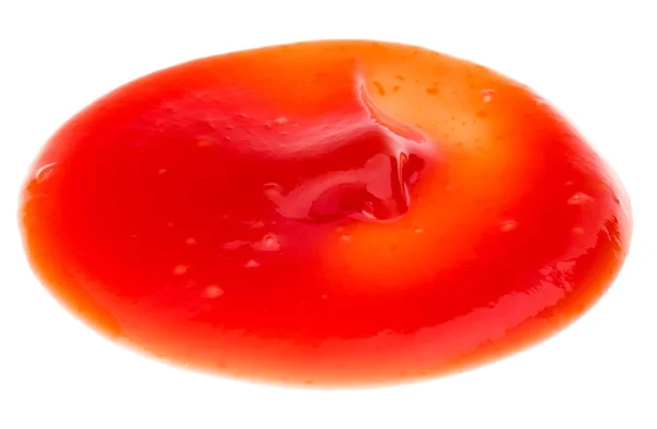 白底番茄酱 — 图库照片