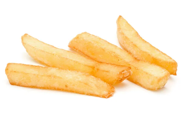 Batatas Fritas Francesas Isoladas Sobre Fundo Branco — Fotografia de Stock