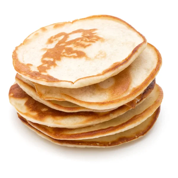 Stack Pancakes White Background — Stock Photo, Image