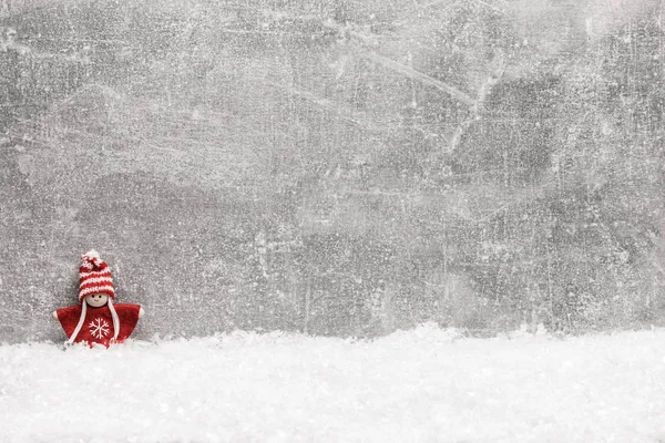 Christmas Greeting Card Toy — Stock Photo, Image