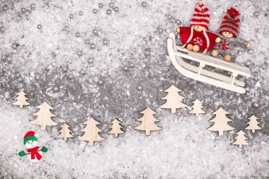 Noel tebrik kartı. Noel şenlikli arka plan. Yeni yıl işaret