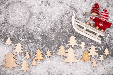 Noel tebrik kartı. Noel şenlikli arka plan. Yeni yıl işaret