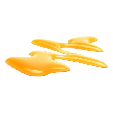 İzole üzerinde beyaz arka plan tatlı bal damlar. Şurubu damlacık, n