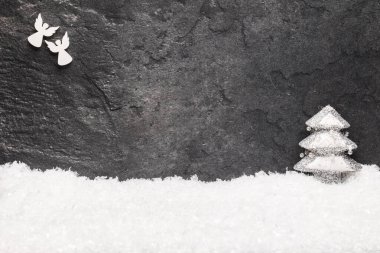 Noel tebrik kartı. Noel şenlikli arka plan. Yeni yıl işaret