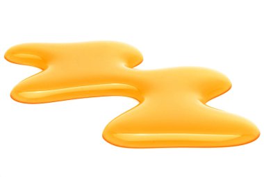 İzole üzerinde beyaz arka plan tatlı bal damlar. Şurubu damlacık, n