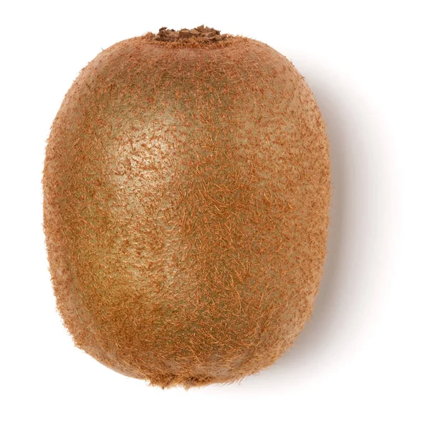 Hela kiwifrukten isolerad på vit bakgrund närbild. Kiwifrukt — Stockfoto