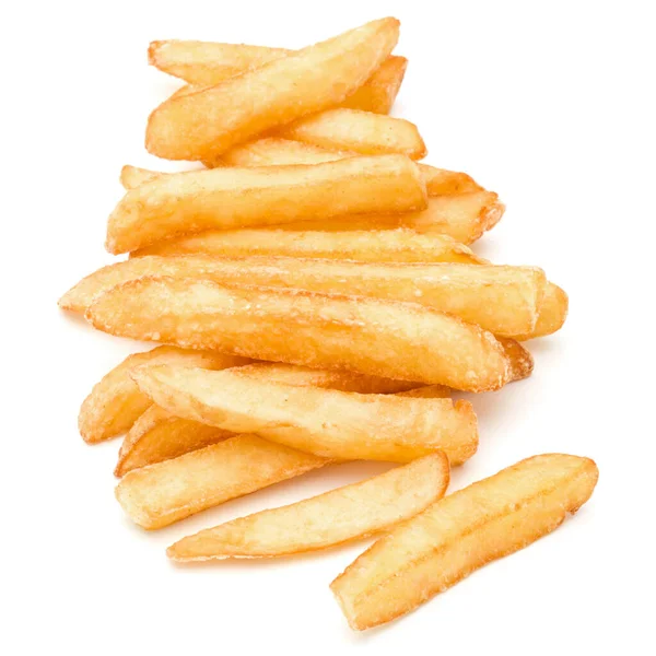 Patate fritte francesi isolate su fondo bianco — Foto Stock
