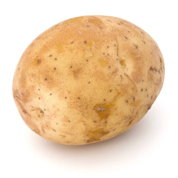 New potato tuber isolated on white background cutout — Stock Photo, Image