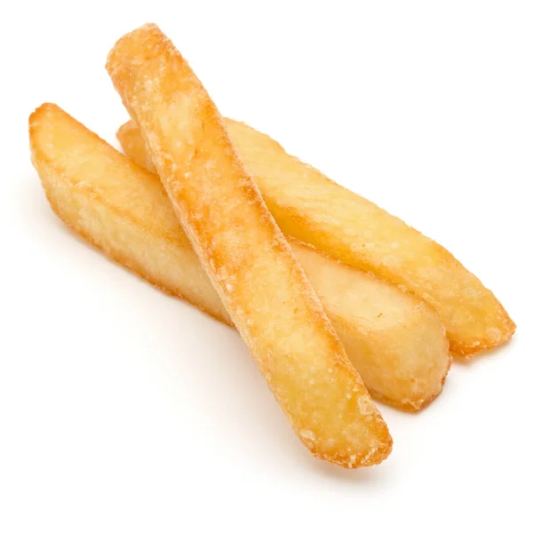 Patate fritte francesi isolate su fondo bianco — Foto Stock