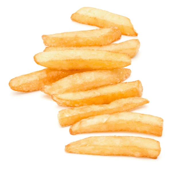 Patatas fritas francesas aisladas sobre fondo blanco — Foto de Stock