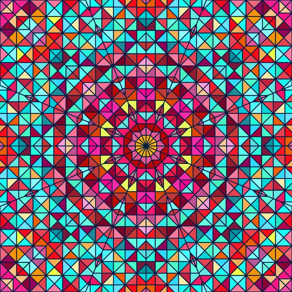 Soyut Renkli Dijital Dekoratif Çiçek Yıldız. Geometrik Kontrast Hattı Trendy Banner. Mavi Sarı Turuncu Kırmızı Cyan Tatil Backdrop — Stok fotoğraf