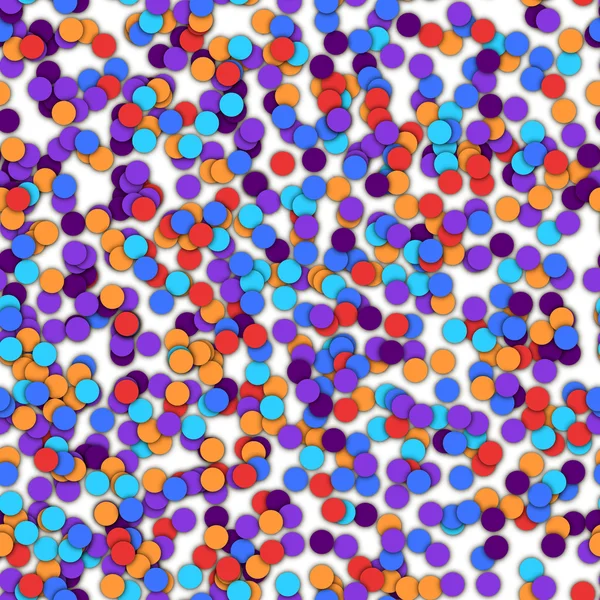 Sømløse mønster af farverige konfetti. Fejring ferie baggrund - Stock-foto