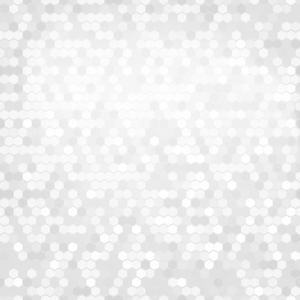 白い六角形の背景。抽象的な幾何学的なシームレス パターン — ストック写真