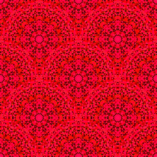 Modèle géométrique rouge sans couture abstrait — Photo