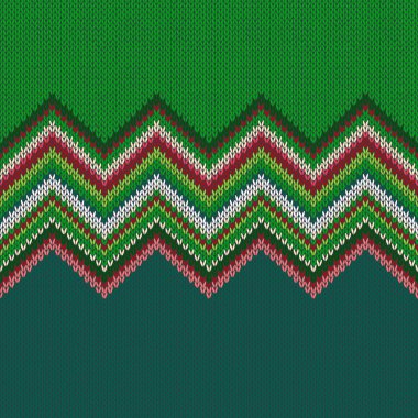 Seamless Noel geometrik örgü modeli