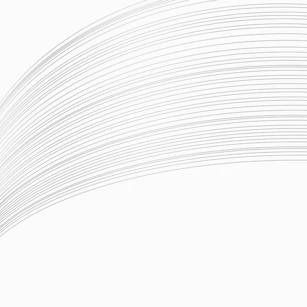 Vektor abstrakter Hintergrund mit parallel gekrümmten Linien — Stockvektor