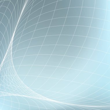Geometrik arka plan. Uzaklaşan eğrileri perspektif satırlarında iyi