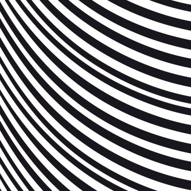 Dalgalı arka plan. Siyah-beyaz desen.