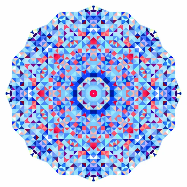 Résumé fond de cercle coloré . — Image vectorielle