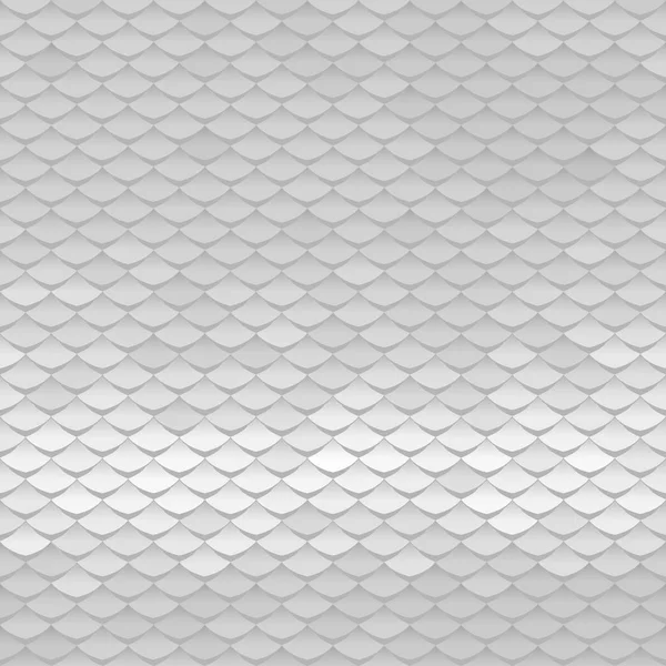 白色纹理。抽象比例模式。屋顶瓷砖背景. — 图库矢量图片