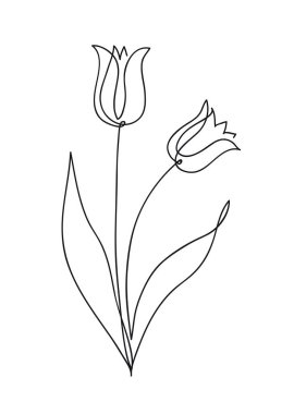 Güzel kız suratı. Çekici genç kadın portresi kadın güzellik konsepti. Sürekli bir çizgi çiziyor. Siyah ve beyaz vektör çizimi.