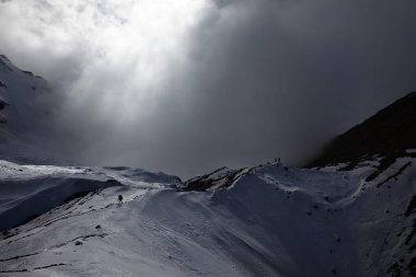 Kötü hava dağlarda geliyor