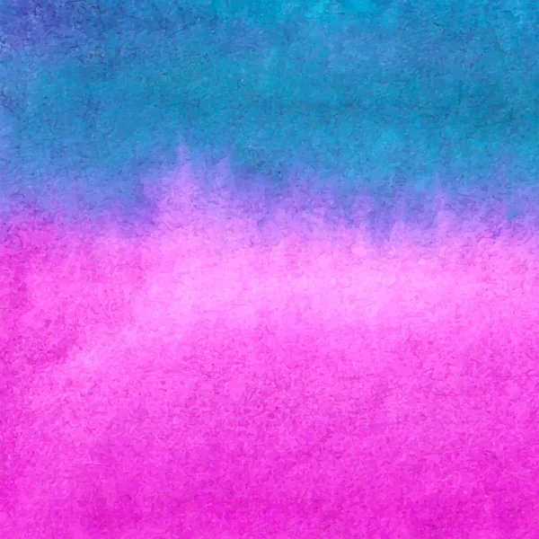 Textura Acuarela Vector Colorido Pintado Mano Fondo Gradiente Aquarelle — Vector de stock