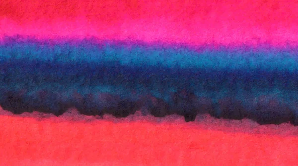 水彩の質感 ベクトルカラフルな手の背景を描いた 帯水層のグラデーション — ストックベクタ