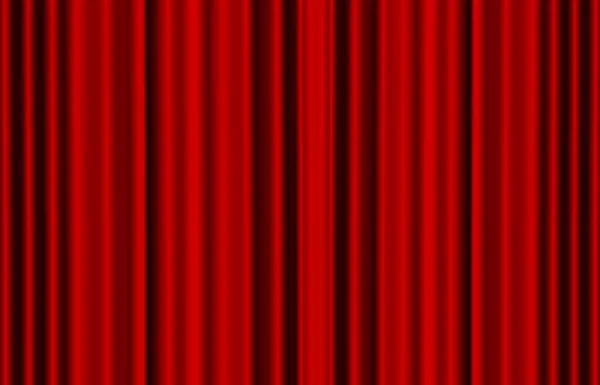 Red curtain with beams of light