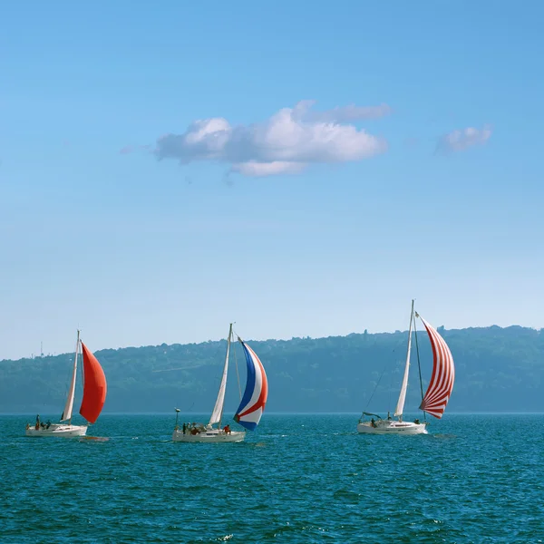 Pro-Am Race in the Black Sea — Stock Photo, Image