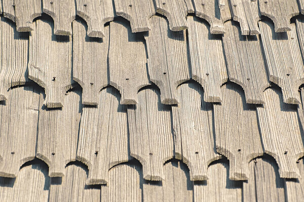 Wooden Roof Background