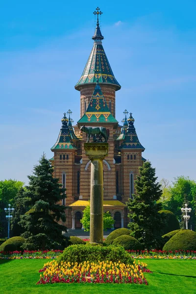 Timisoara Ortodoks katedrali — Stok fotoğraf