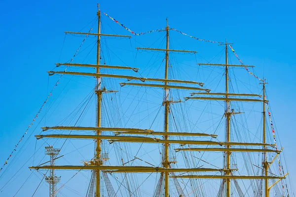 Masts of Barque — Stock Photo, Image