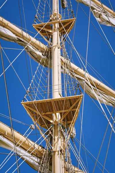 Mast av segelbåtar — Stockfoto