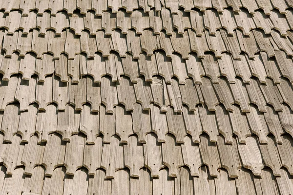 Деревянный фон крыши — стоковое фото