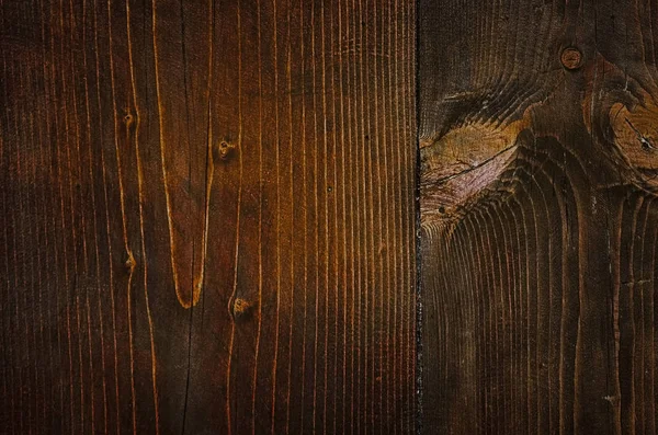 Texture des planches de bois marron — Photo