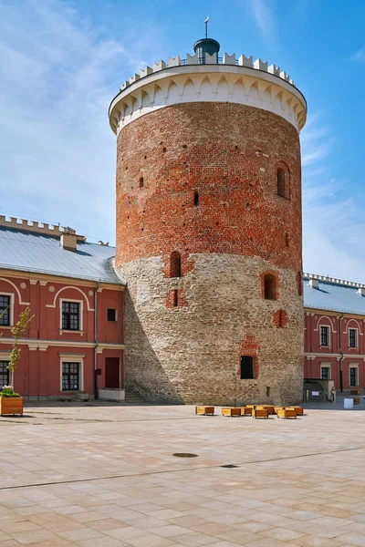 Cortile del castello — Foto Stock