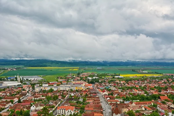 Panorama de Rasnov — Fotografia de Stock