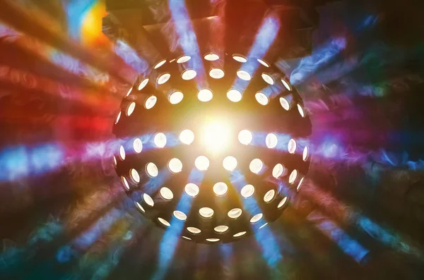 Lumière de boule disco — Photo