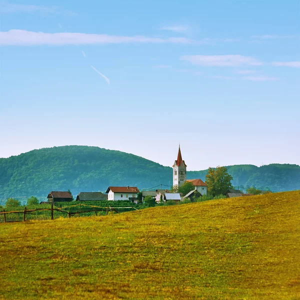 村庄在斯洛文尼亚 — 图库照片
